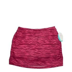 Greg Norman Collection Fuchsia Zebra Skort